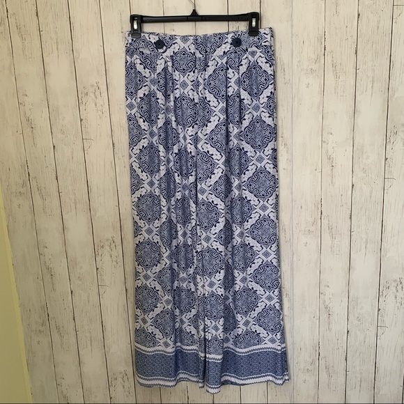 Robert Louis Pants - Robert Louis Wide Leg Palazzo Pants XL